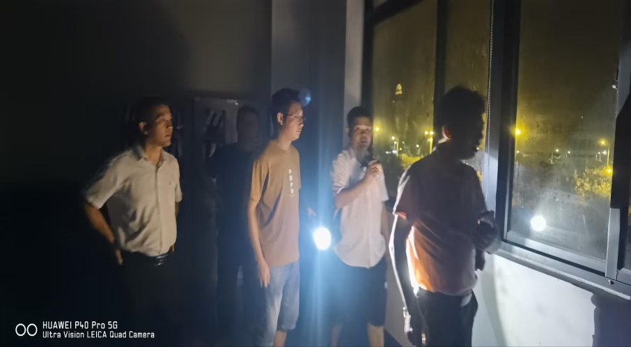 群策群力抗台防汛，无畏逆行科力精神