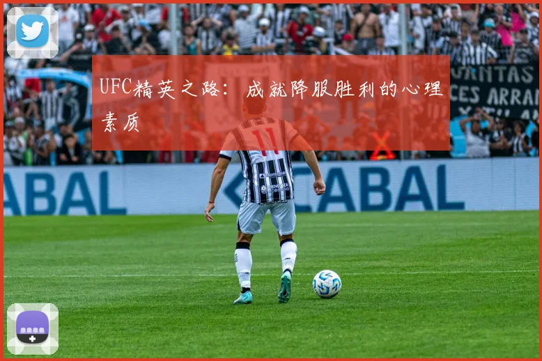 UFC精英之路:成就降服胜利的心理素质